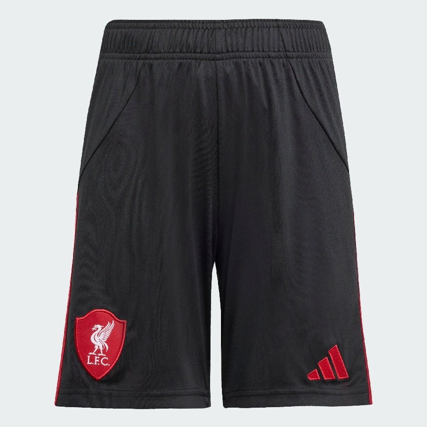 Liverpool Ude Shorts 2025/26 - Ungdomsmodel på tilbud