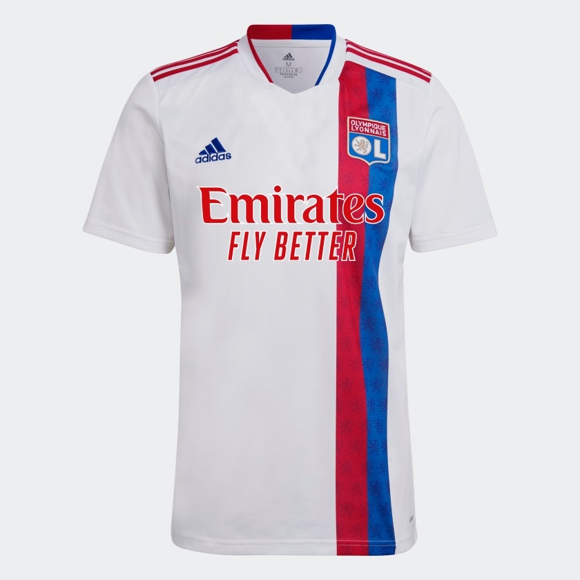 Lyon hjemme trøje 2021/22 - by adidas - bedste pris!