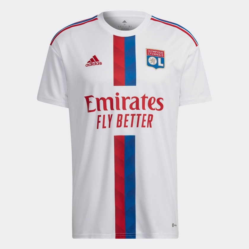 Lyon home jersey 2022/23 - by adidas-L