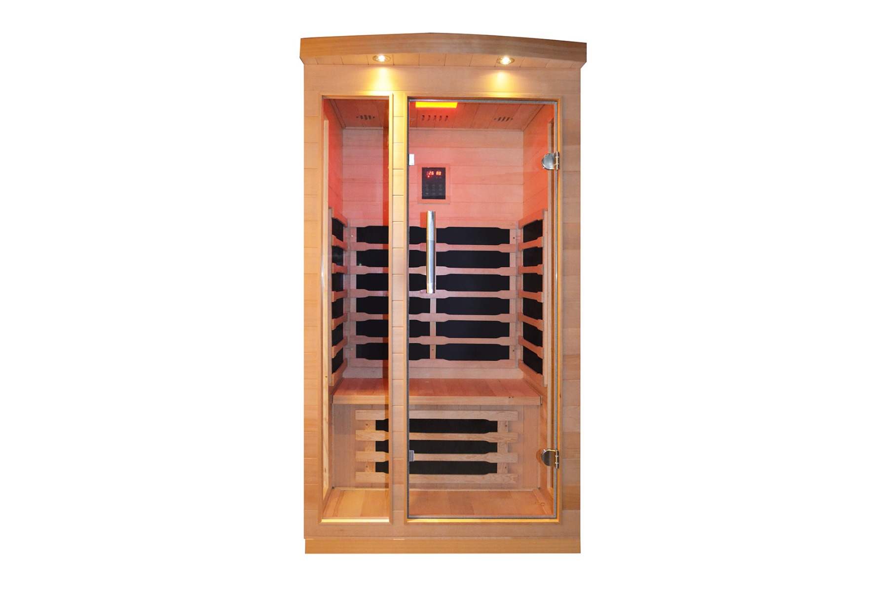 MaXXwell Infrarød Sauna til 1 Person – Elegant og Minimalistisk