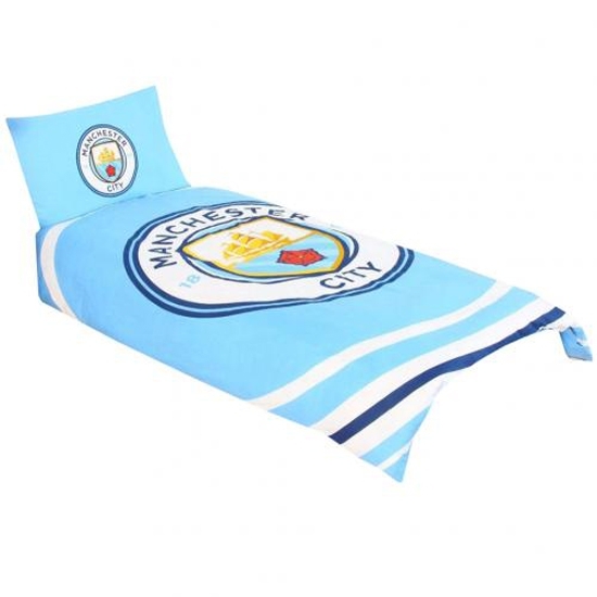Manchester City dyne sæt - perfekt til fodboldfans!