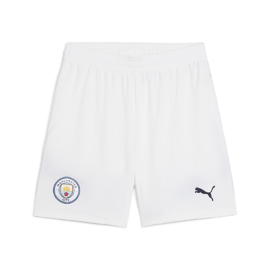 Manchester City hjemme shorts 2024/25 – ungdomsmodel
