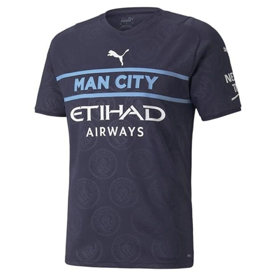 Manchester City tredjeskud 2021/22 – autentisk trøje