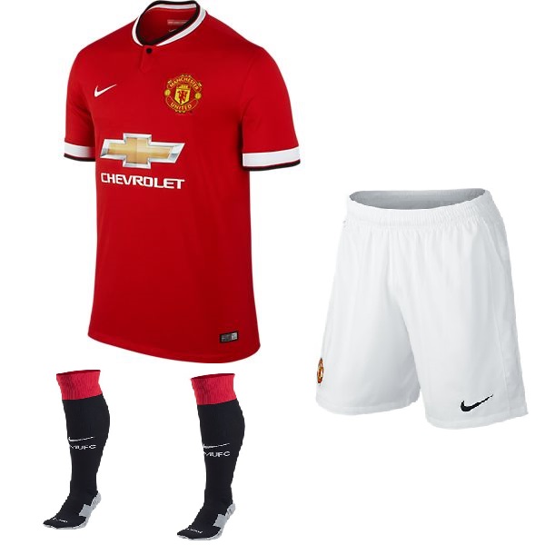 Manchester United Hjemmeshorts 2014/15 - Børn på tilbud