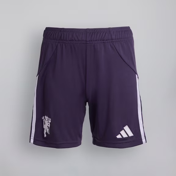 Manchester United Ude Shorts 2025/26 – Ungdomsmodel
