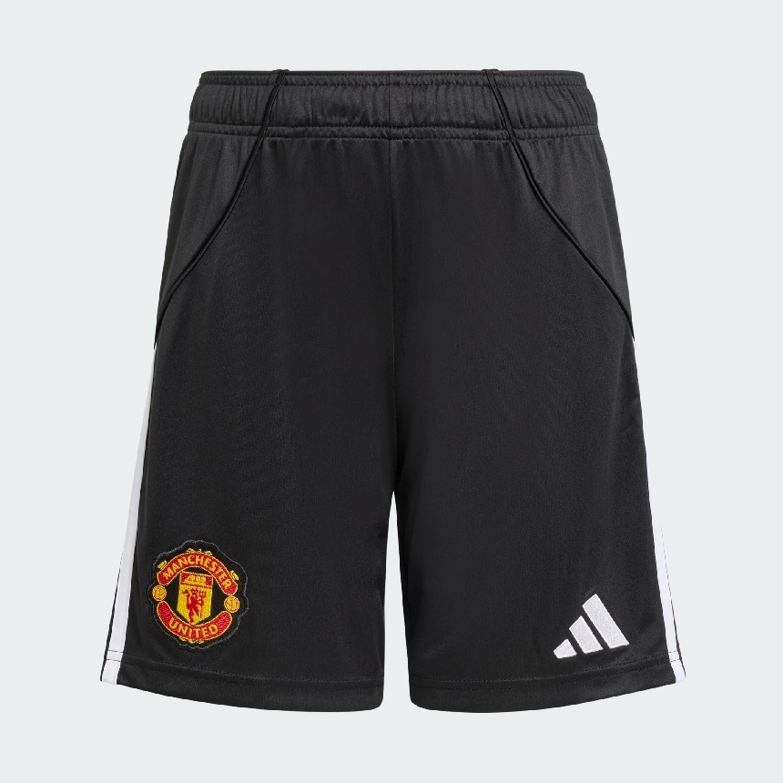 Manchester United hjemme shorts 2025/26 - ungdomsmodel