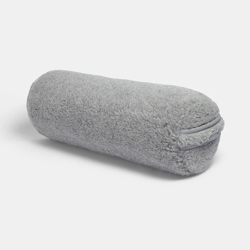 Manduka Yogapølle i uld - Rund (Grå)