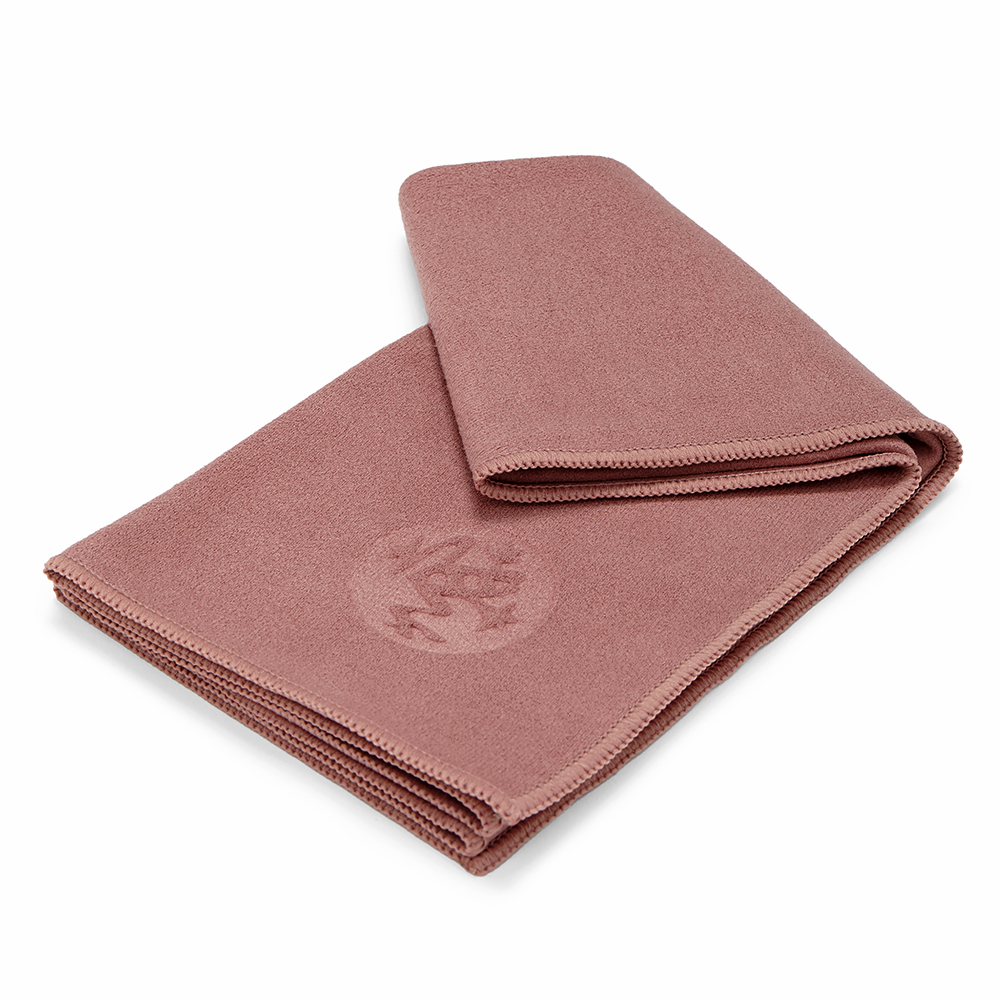 Manduka eQua Yoga Mat håndklæde (Rosa/Elderberry)