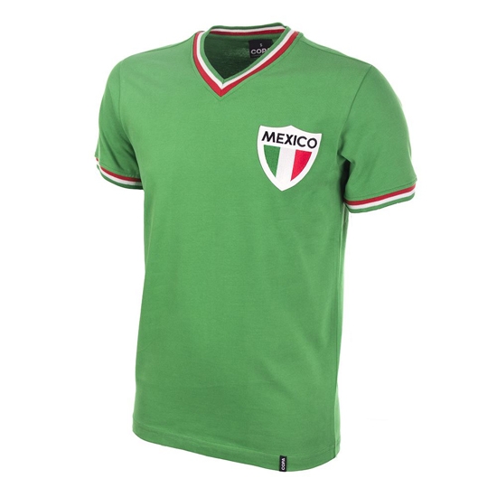 Mexico Pelé 1980'ernes Retro Fodboldtrøje - På Lager