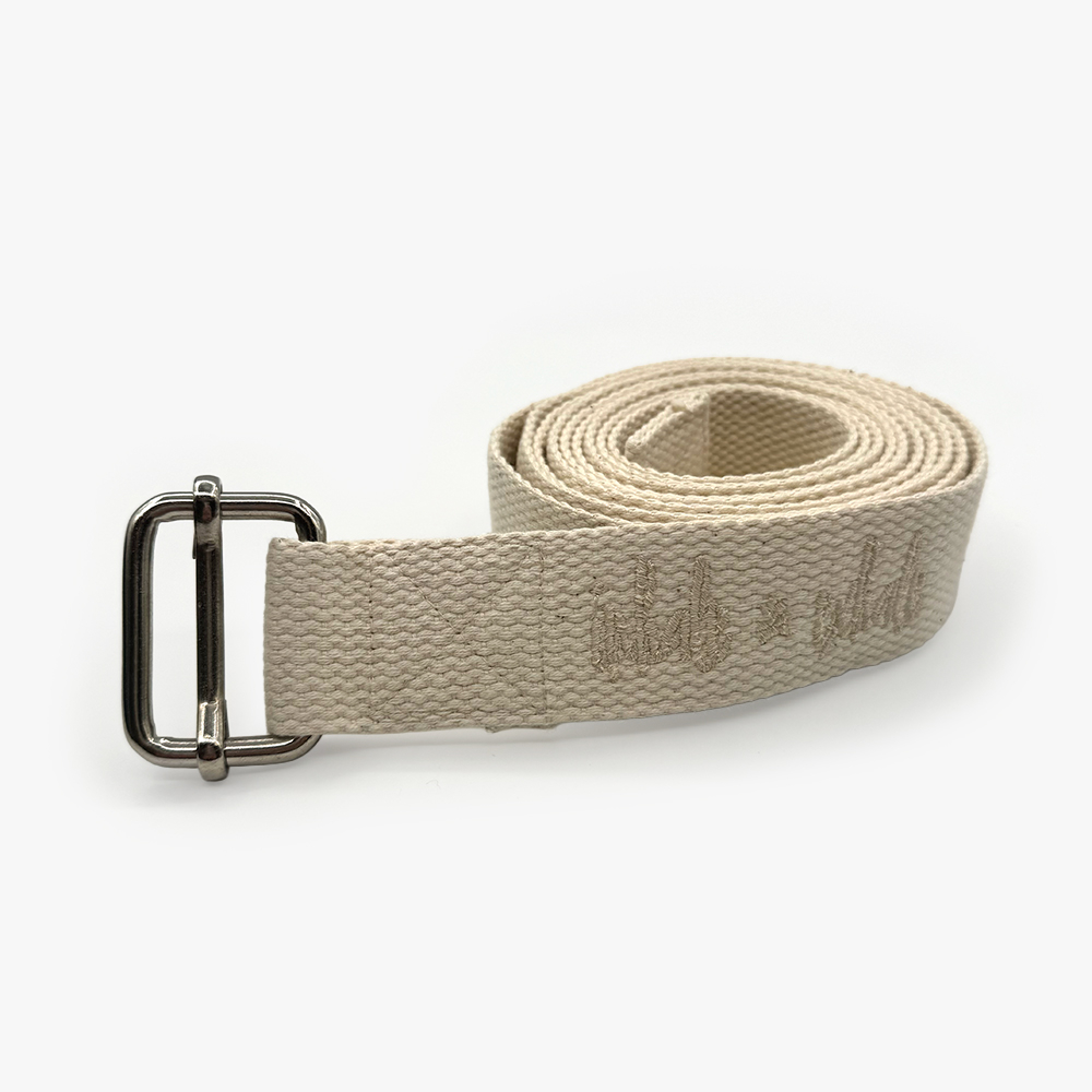 Mukti yogabælte (Natur - 3,7 cm)