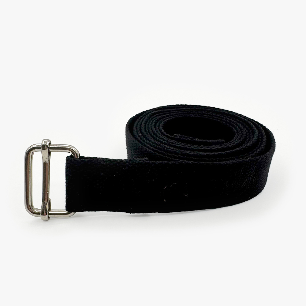 Mukti yogabælte (Sort - 3,7 cm)