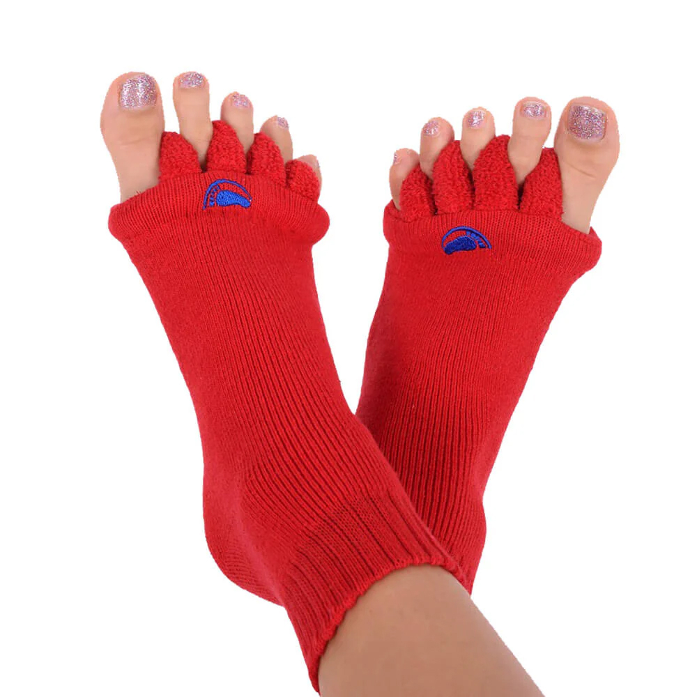My-Happy Feet Sokker (Rød) – Forkæl Dine Fødder!