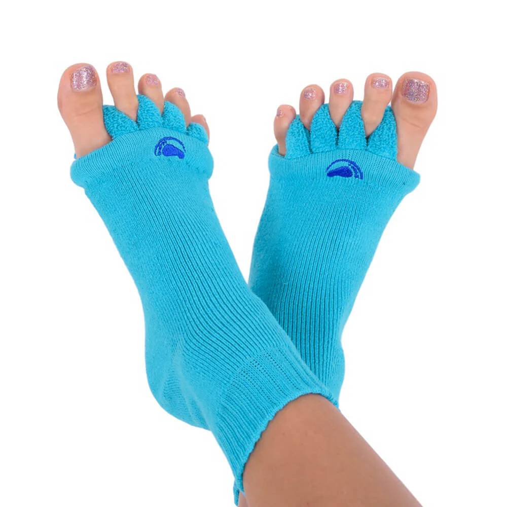 My-Happy Feet Sokker – Turkisblå til Pilates Træning