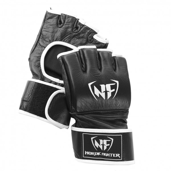 Nordic Fighter MMA Handsker - Åben Fingerhandsker Sort