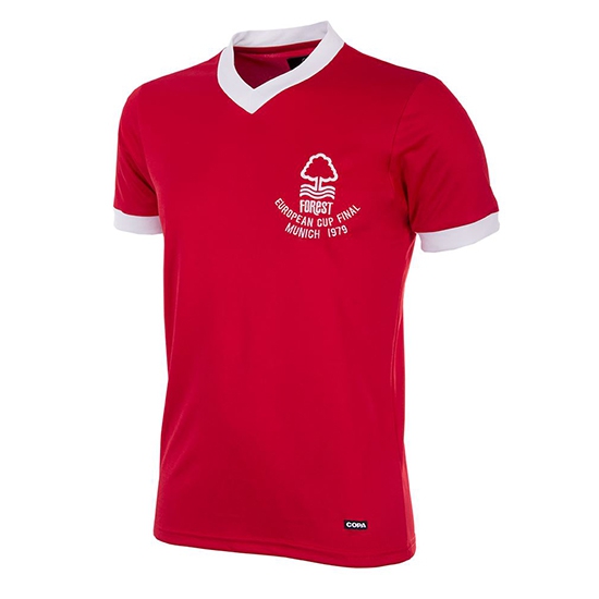 Nott Forest 1979 European Cup Final Retro Shirt-Small