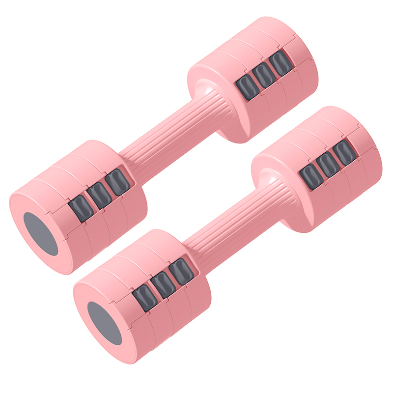 Odin Justerbare Håndvægte 2x2,5kg – Pink Fitness Sæt