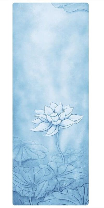 Odin Bohemian Blue Lotus Yogamåtte – Stilfuld Træningspartner