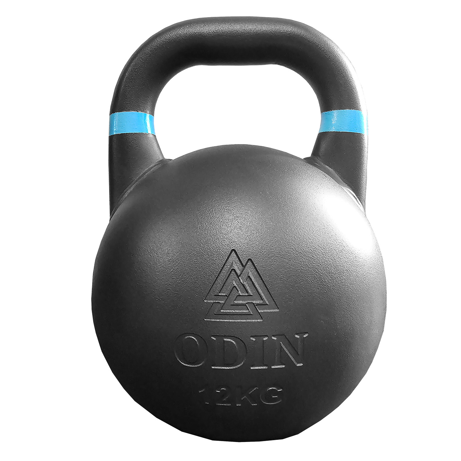 Odin Kettlebell 12kg – Mat Sort Træningsudstyr Tilbud