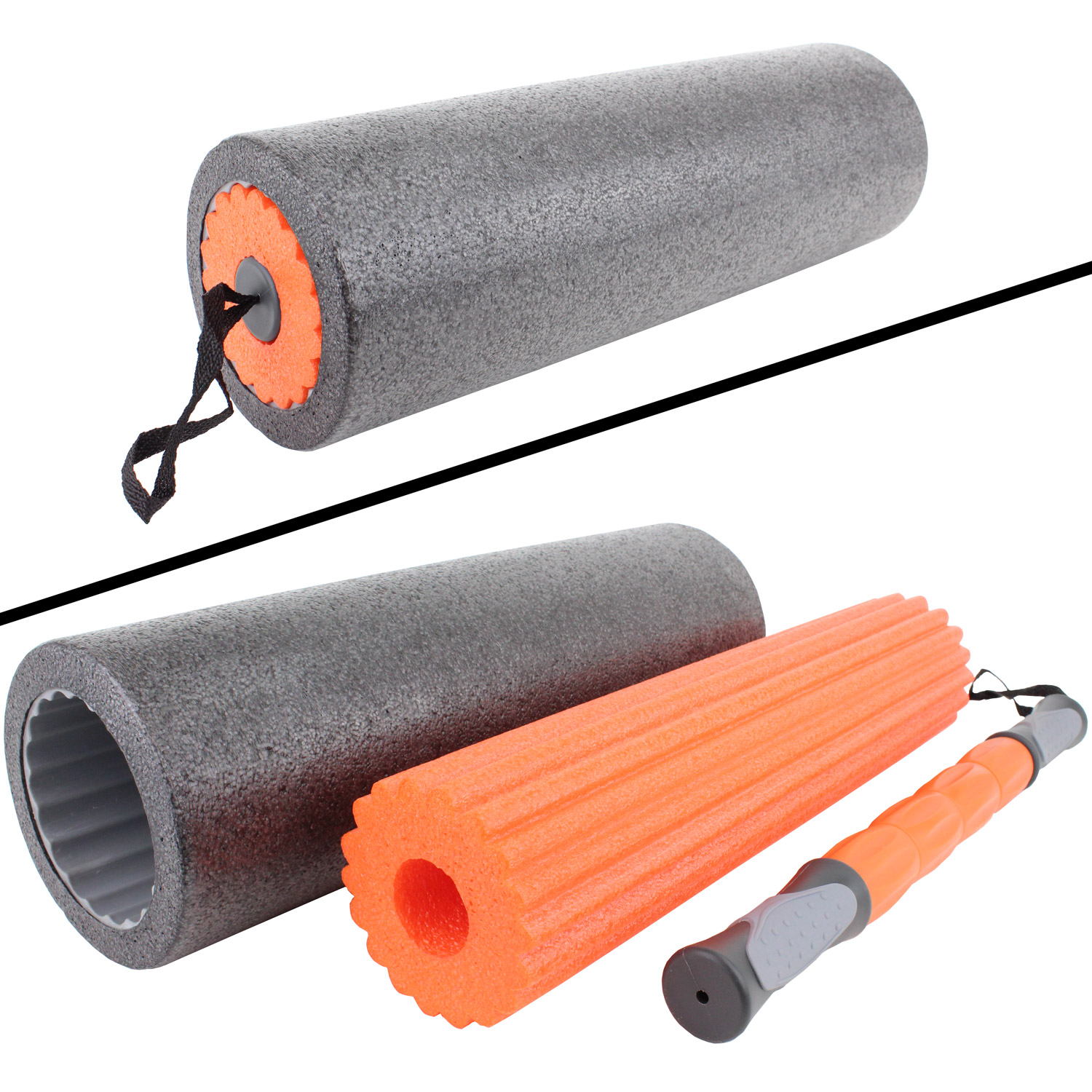 Odin 3-i-1 Foam Roller Sæt til Træning og Restitution