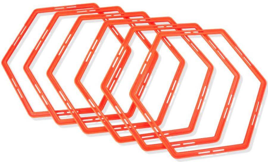 Odin Hex Agility Koordinationsringe – 6 stk. Tilbud!