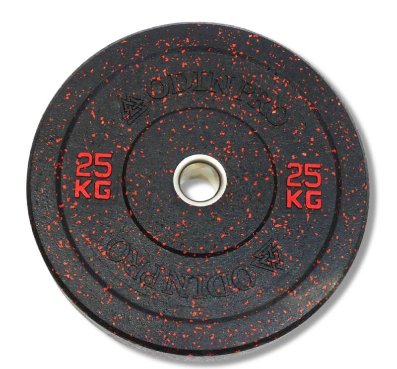 Odin 25kg Bumper Plate - Holdbar Vægtskive til Træning