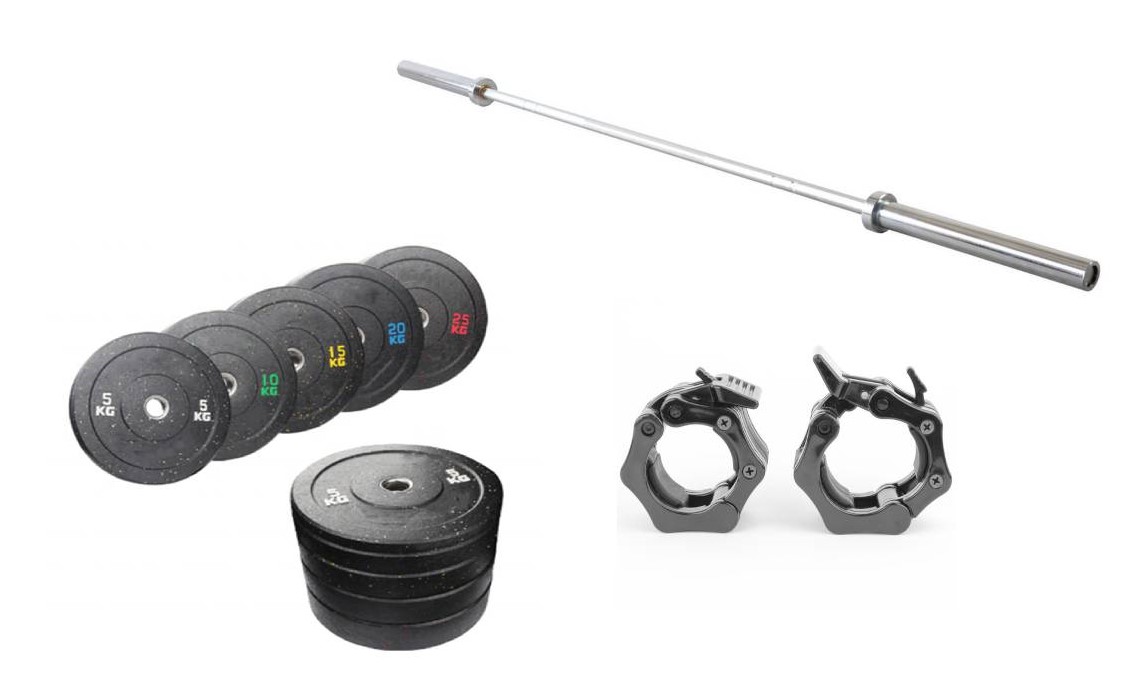 Odin 250kg Bumper Vægtskiver Sæt - Fantastisk Tilbud!