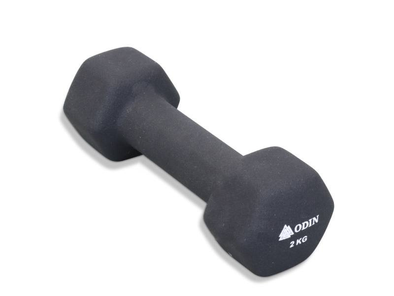 Odin Neopren Hex Håndvægt 2kg – Optimal Træningskvalitet!