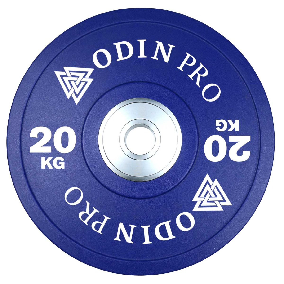 Odin PRO 20kg Bumper Plade – Professionel Vægtskive til Træning