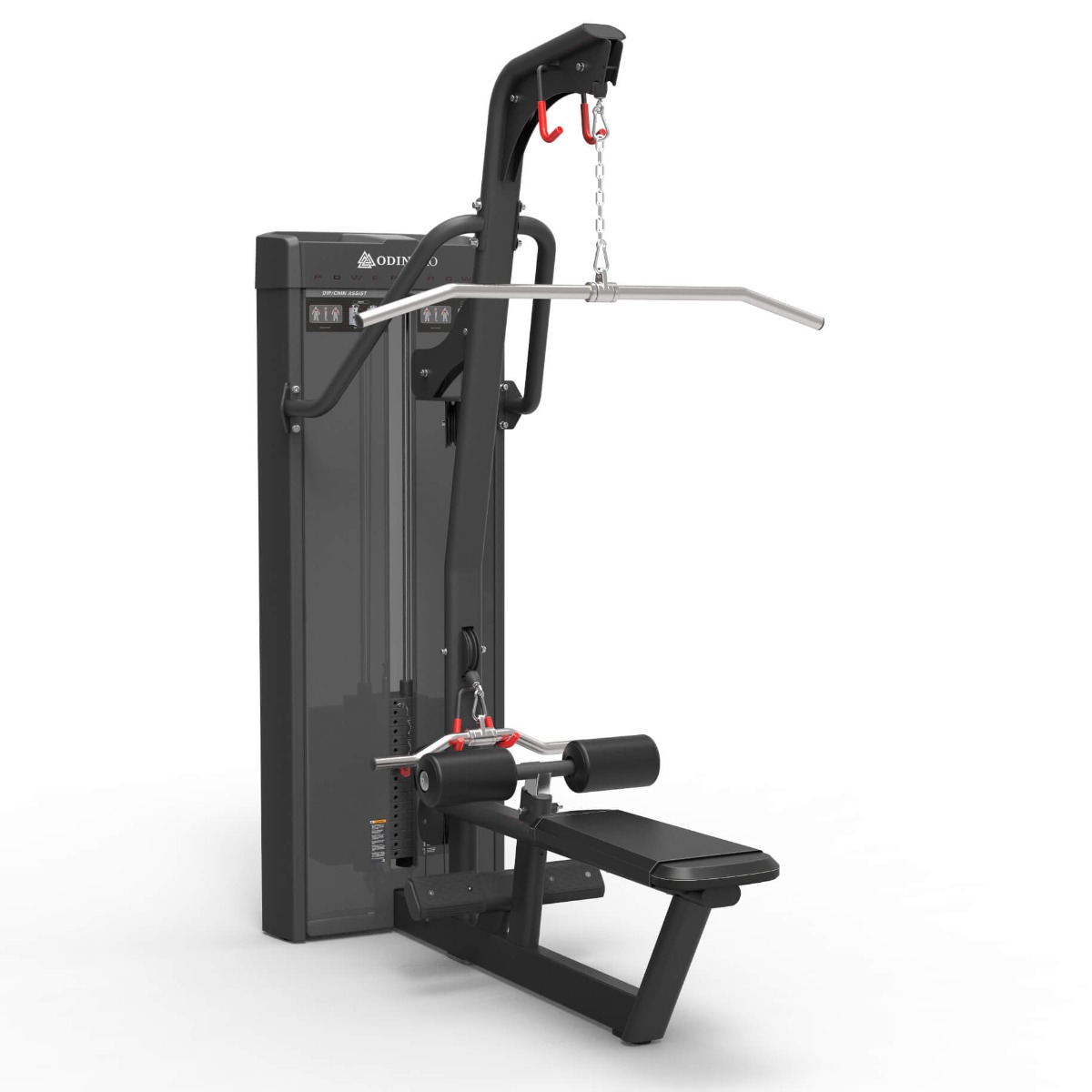 Odin PRO Lat Pulldown & Siddende Row - Træningsmaskine på udsalg
