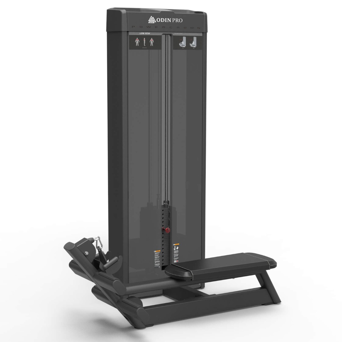 Odin PRO Low Row 100kg – Professionel Rygtræningsmaskine