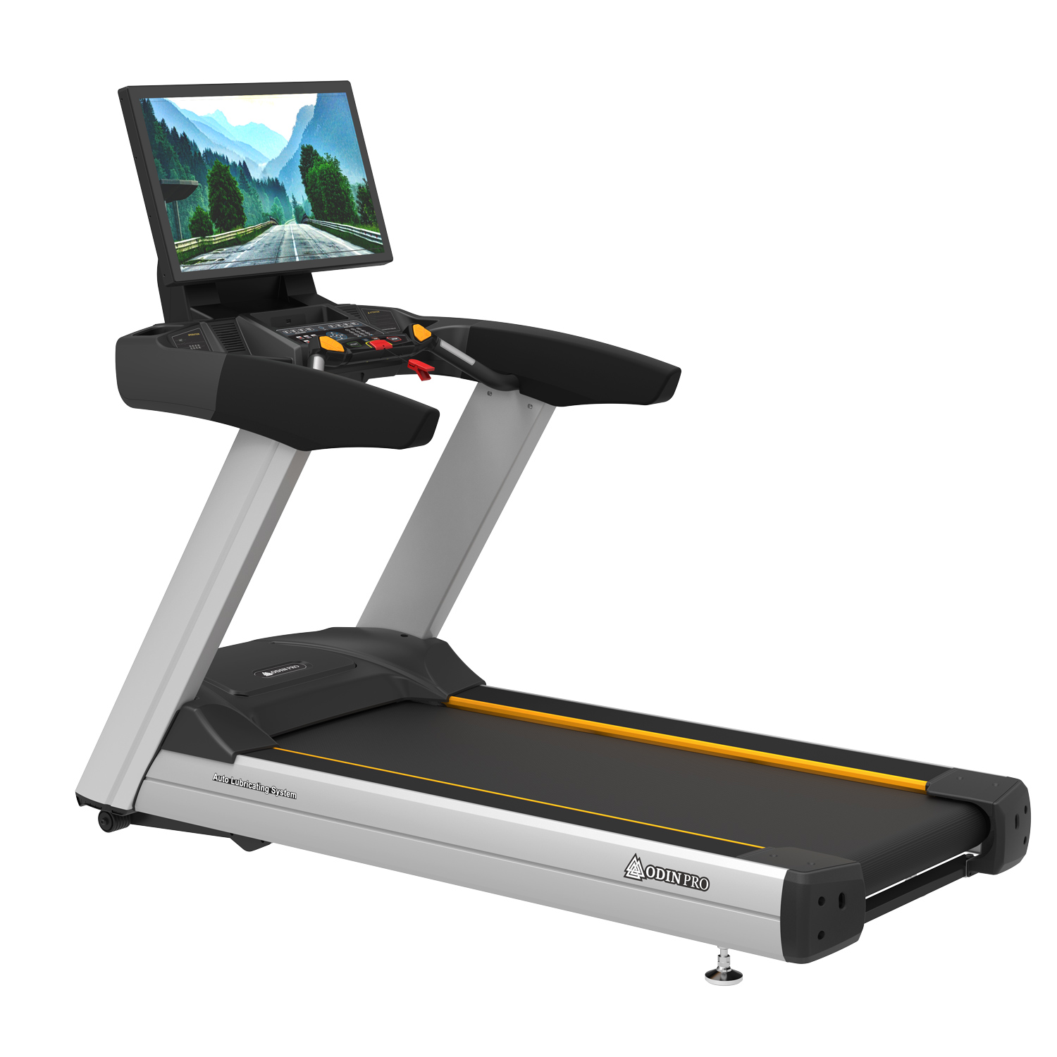 Odin PRO T1500L Løbebånd med 32" Touch Screen Tilbud!