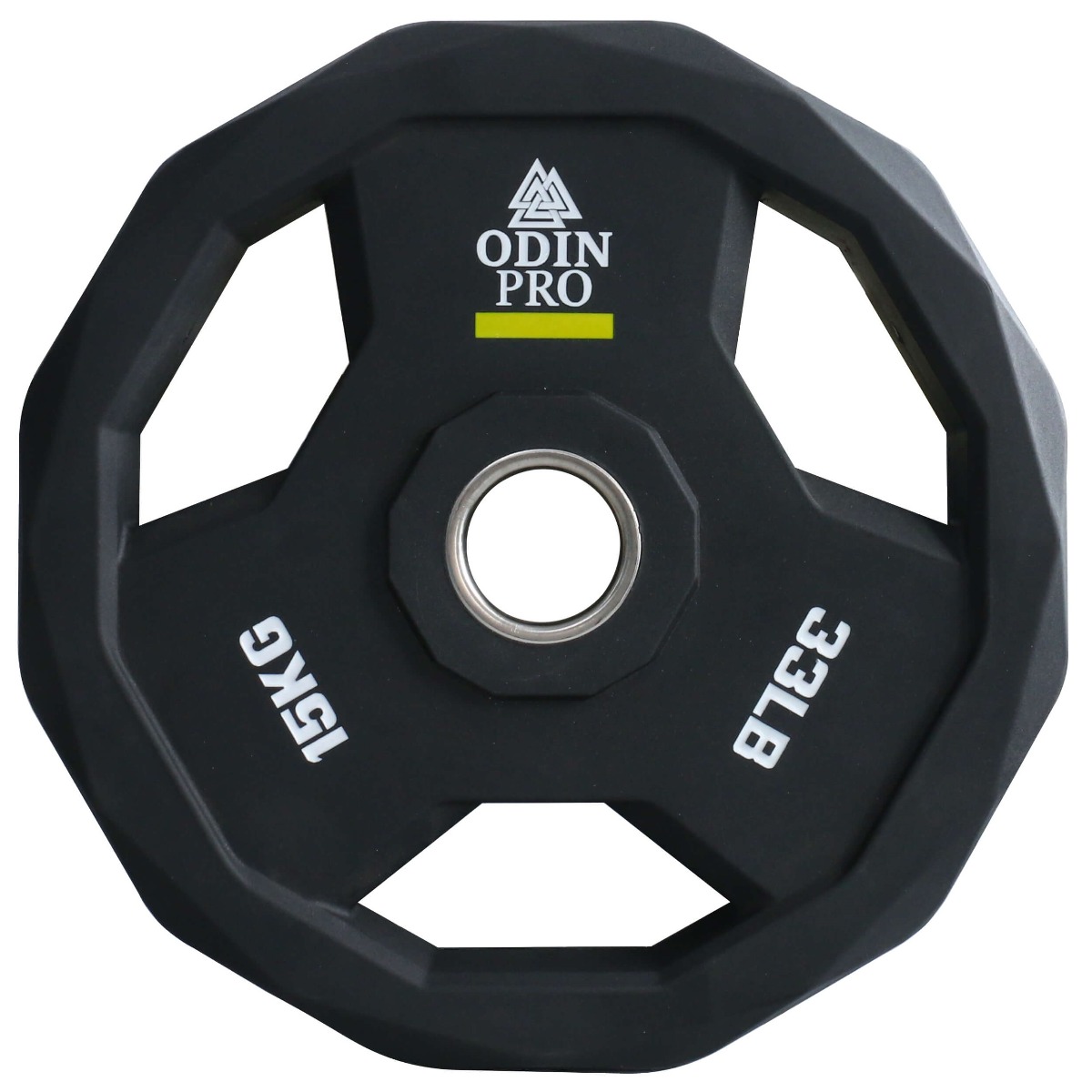 Odin PRO TPU OL Vægtskive 15kg – Elegant og Holdbar Træning