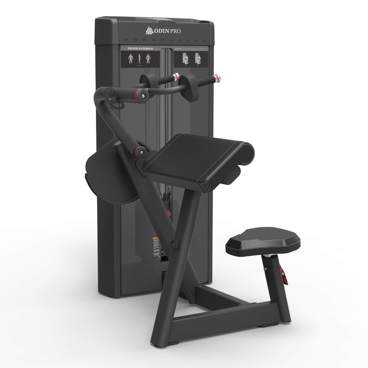 Odin PRO Triceps Extension 54kg – Professionel Træningsmaskine