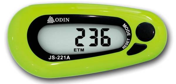 Odin 3D Skridttæller i Lime Grøn - Fantastisk Tilbud!