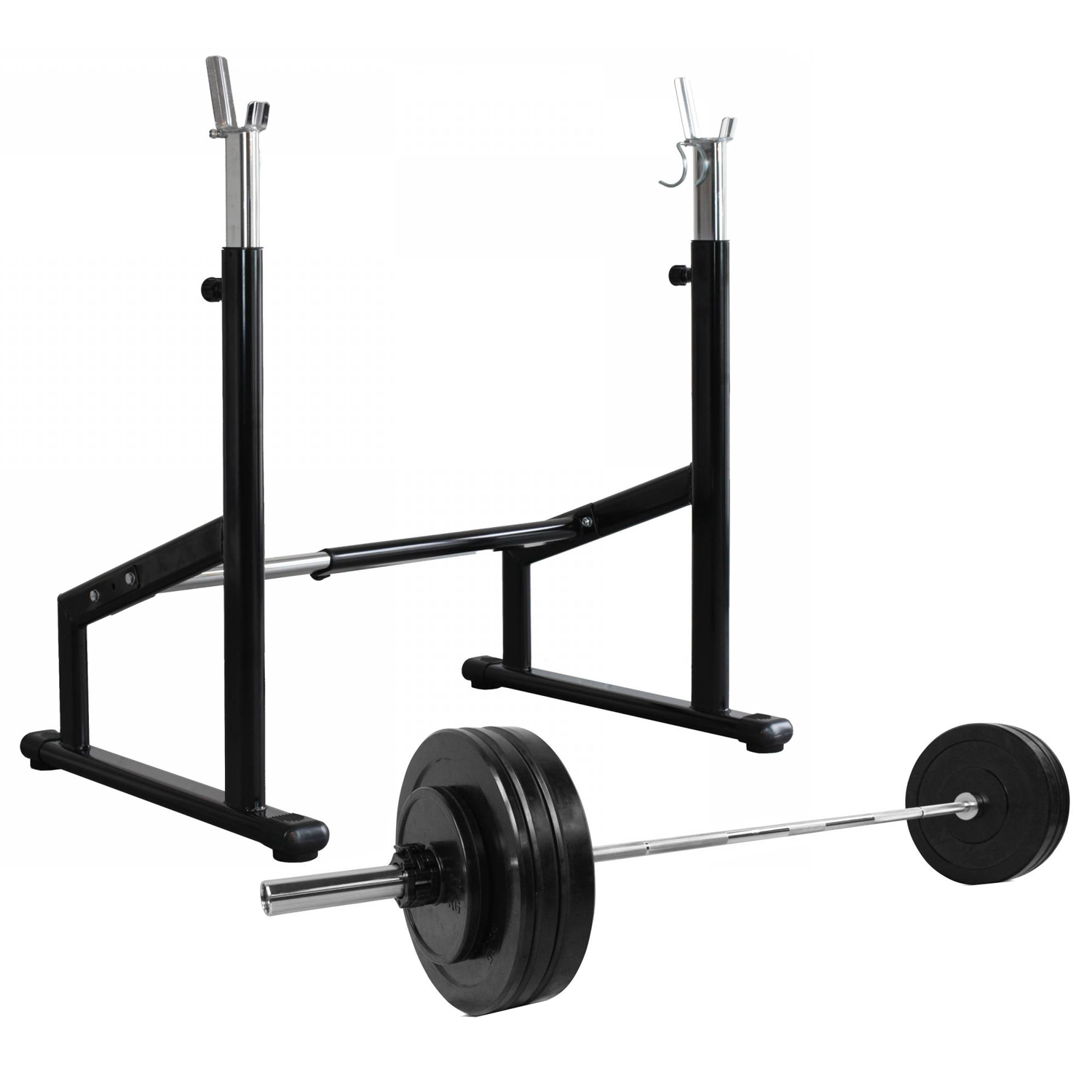 Odin Semi Pro Squat Rack med 100kg Vægtsæt til Træning