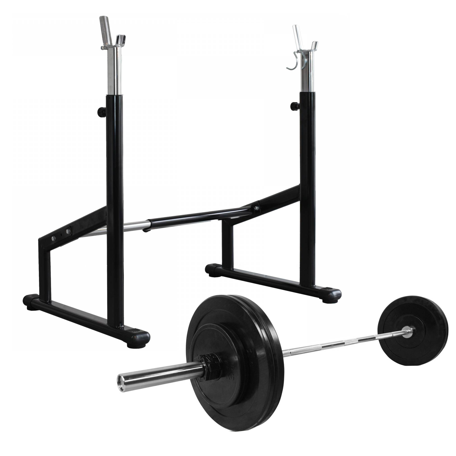 Odin Semi Pro Squat Rack med Vægte (50kg) - Effektiv Træning