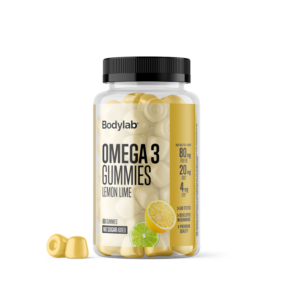 Omega 3 Gummies (60 stk) - Lemon Lime