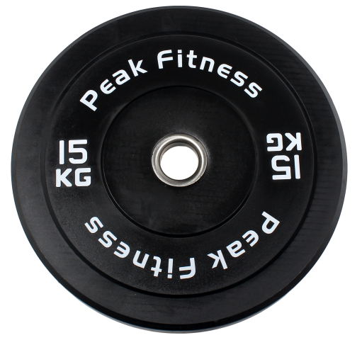 Peak Fitness -  Bumper Plate - 15 kg