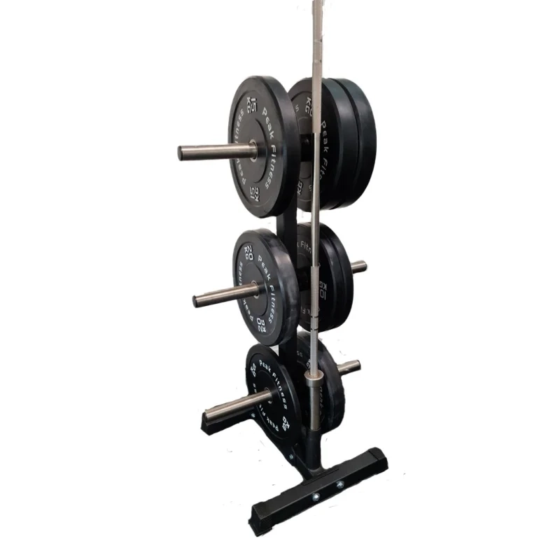 Peak Fitness -  Bumper Vægtstativ