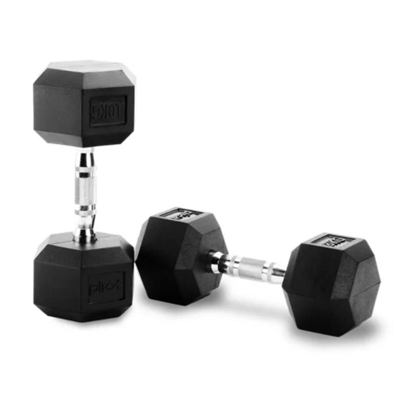 Peak Fitness -  Hex Håndvægte 10-. - 20 kg