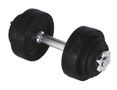 Peak Fitness - Justerbar håndvægt - 30 mm - 15 kg