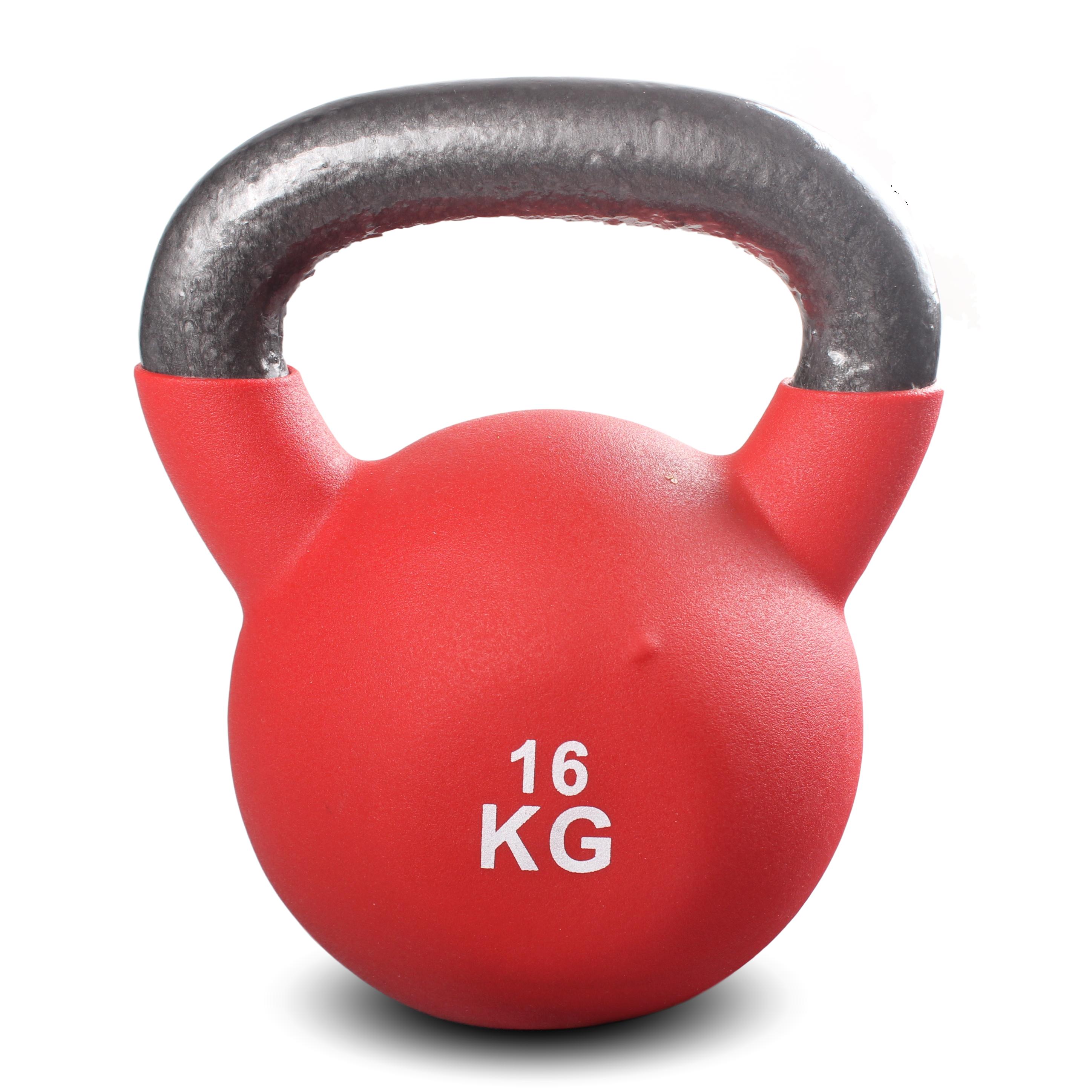 Peak Fitness -  Kettlebell - Støbejern - 16 kg