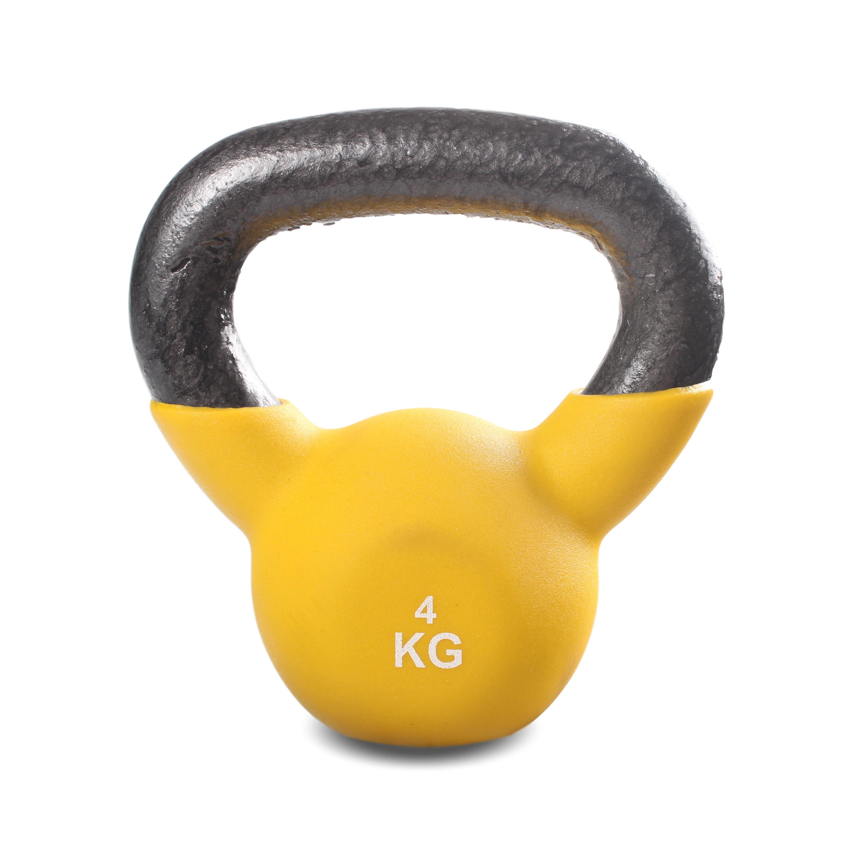 Peak Fitness -  Kettlebell - Støbejern - 4 kg