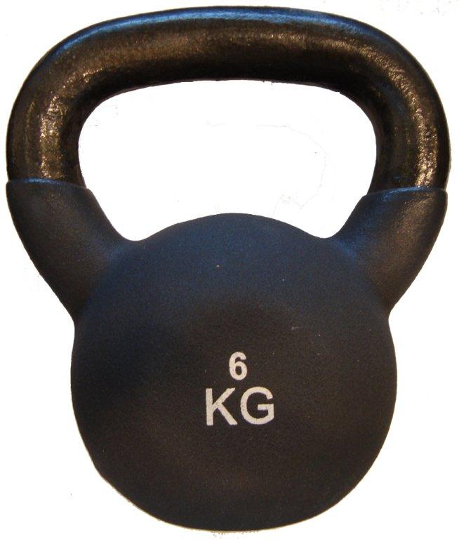 Peak Fitness -  Kettlebell - Støbejern - 6 kg