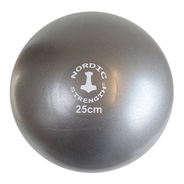 Kvalitets Pilatesbold 25 cm (grå) til en god pris!