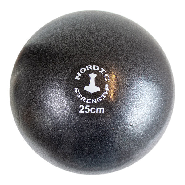 Pilatesbold 25 cm - Sort fra Nordic Strength på tilbud!