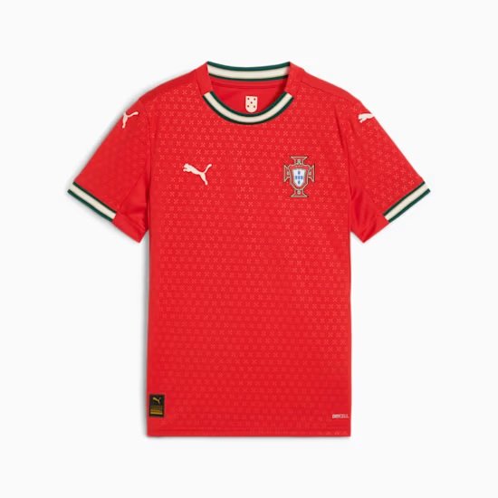 Portugal hjemmebane trøje til drenge – Nations League 2025