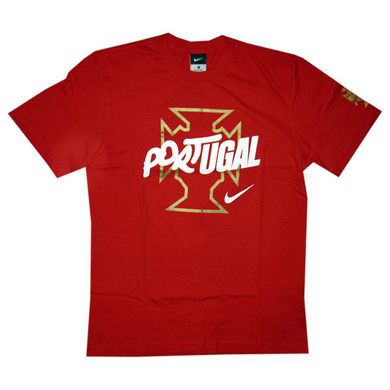 Portugal T-shirt VM 2010 - Rød - Fantastisk tilbud!