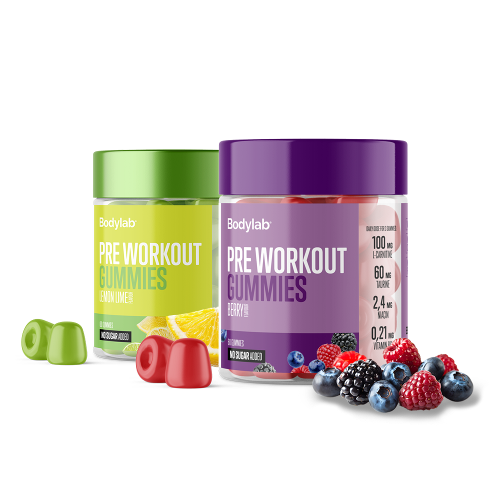 Pre Workout Gummies (60 stk)