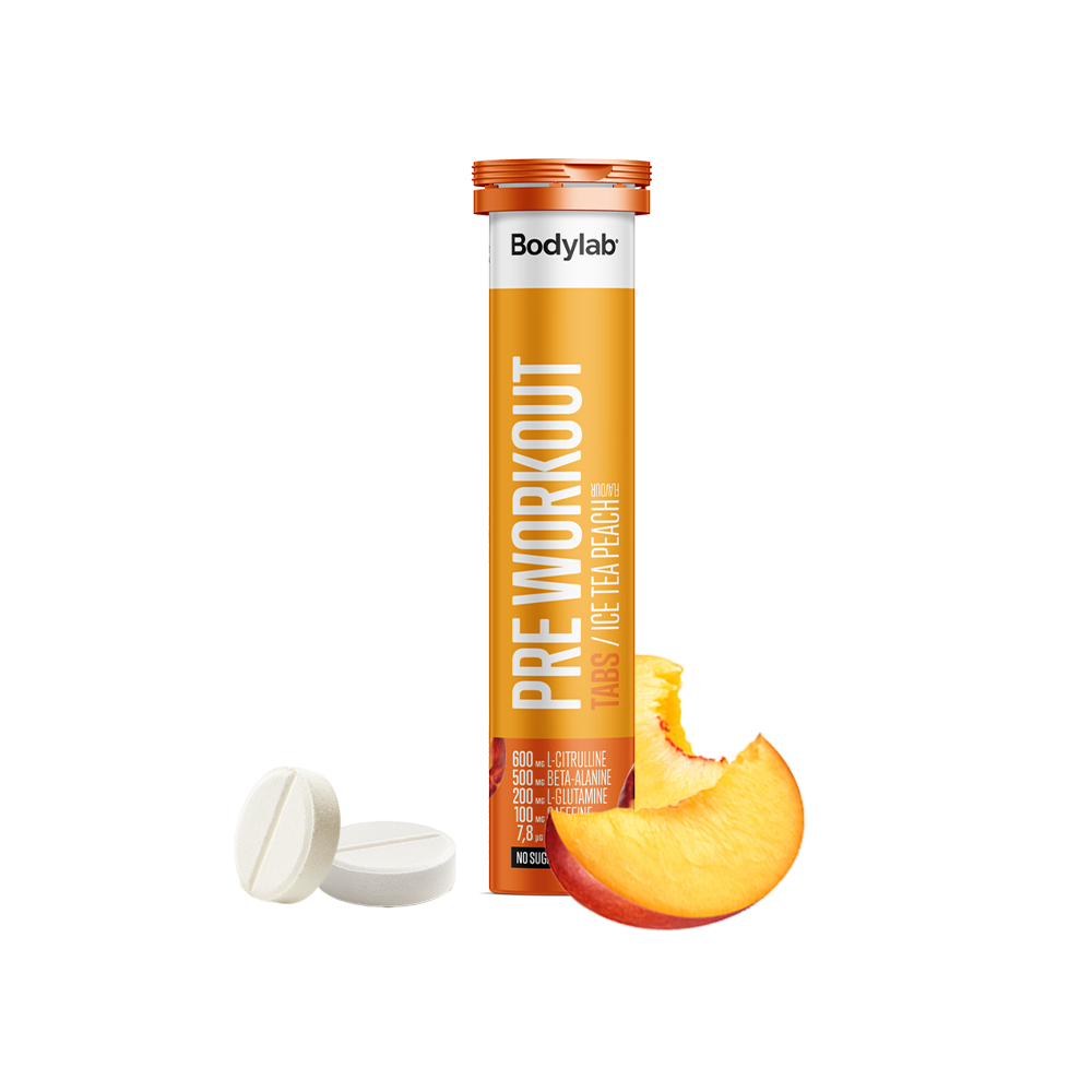 Pre Workout Tabs (20 stk) - Ice Tea Peach